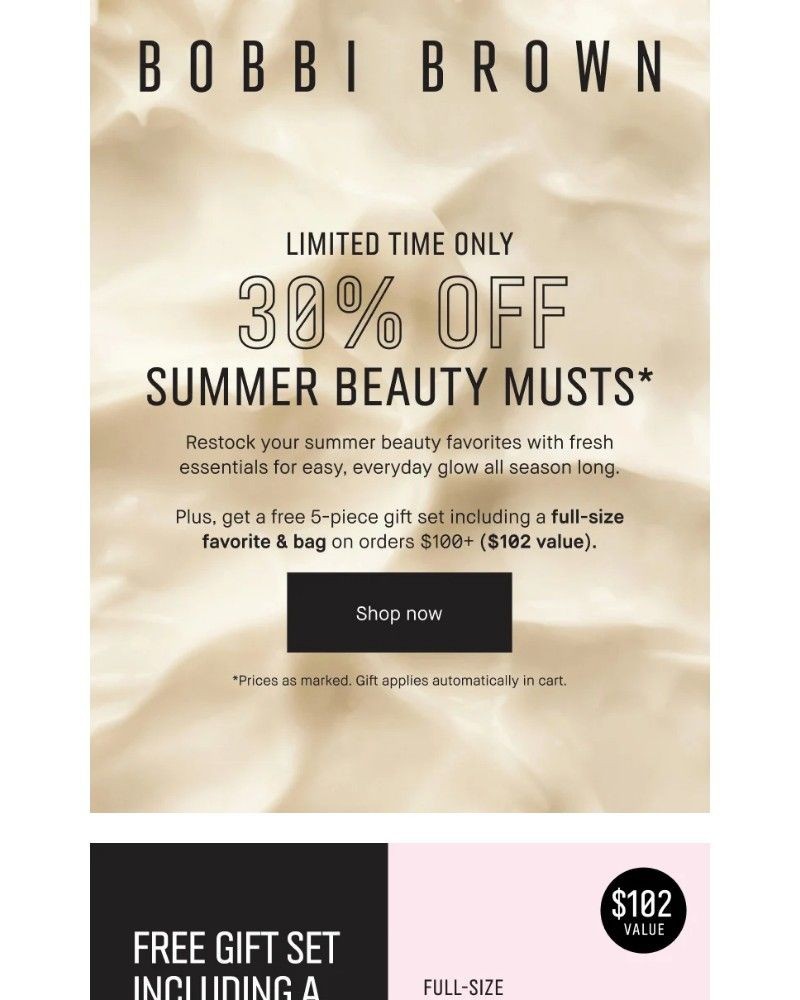 Screenshot of email with subject /media/emails/start-summer-with-30-off-beauty-musts-318eff-cropped-04a5248c.jpg
