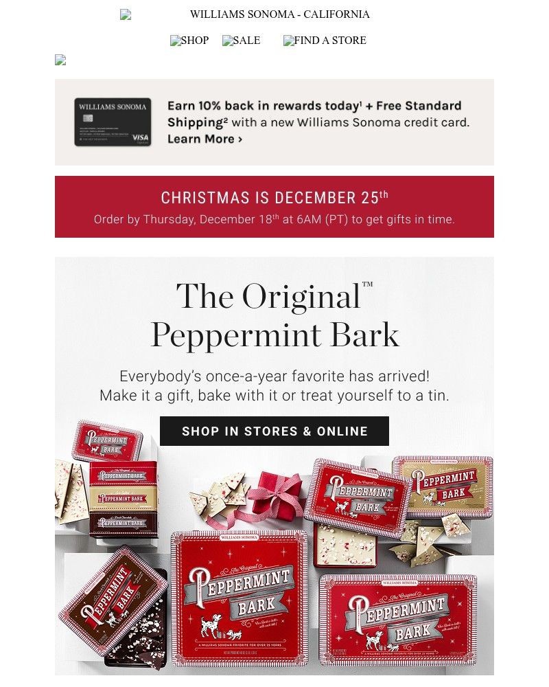Screenshot of email with subject /media/emails/start-your-holiday-tradition-peppermint-bark-returns-692f8b-cropped-a2bd018b.jpg