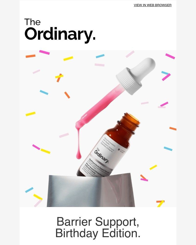 Screenshot of email sent to a The Ordinary Seller