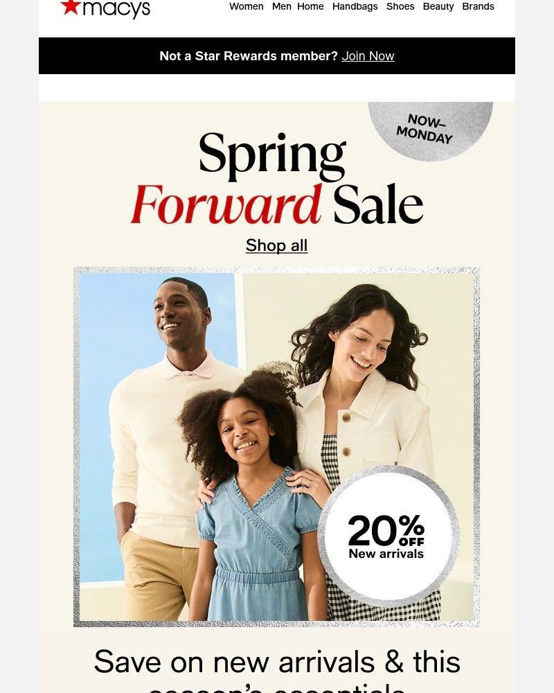 Screenshot of email with subject /media/emails/starts-now-20-off-new-spring-arrivals-bbd1d5-cropped-df582a74.jpg