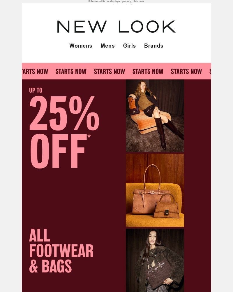 Screenshot of email with subject /media/emails/starts-now-up-to-25-off-all-footwear-9f5a62-cropped-85a23bfc.jpg