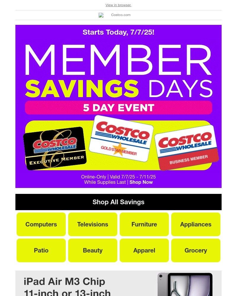 Screenshot of email with subject /media/emails/starts-today-costco-member-savings-days-are-here-5a7c4f-cropped-69e82e81.jpg