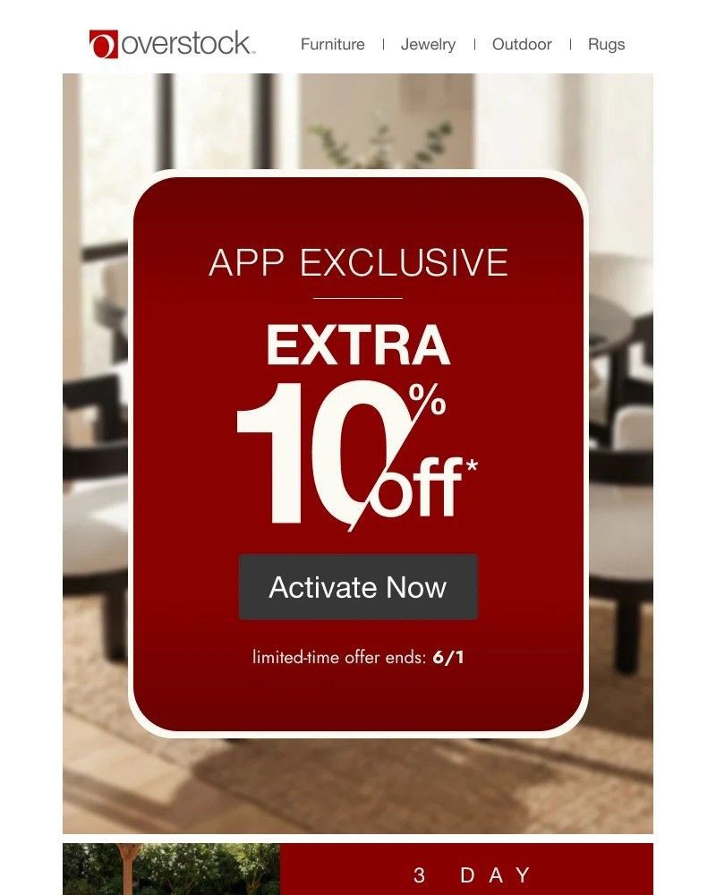 Screenshot of email with subject /media/emails/starts-today-extra-10-off-in-app-only-2d1f35-cropped-bac65278.jpg