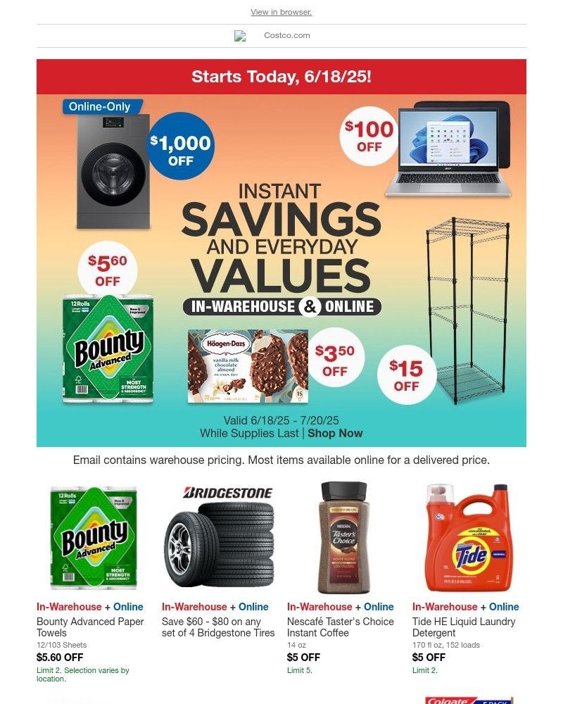 Screenshot of email with subject /media/emails/starts-today-new-in-warehouse-and-online-savings-12f03b-cropped-602ed8af.jpg