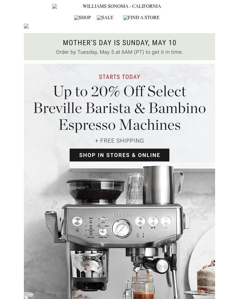 Screenshot of email with subject /media/emails/starts-today-save-up-to-20-on-breville-barista-bambino-04b891-cropped-7d19a9e8.jpg