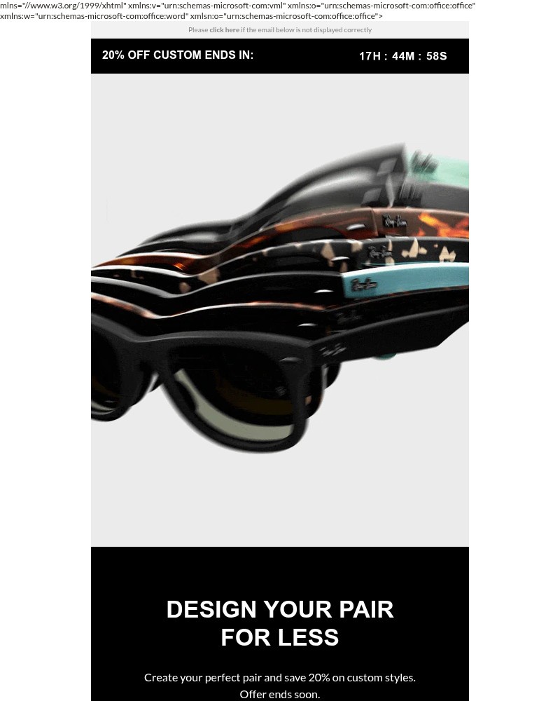 Screenshot of email with subject /media/emails/still-on-20-off-custom-styles-85a344-cropped-d7f27e21.jpg