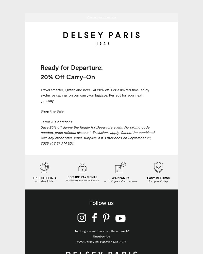 Screenshot of email with subject /media/emails/still-time-20-off-carry-on-f01f91-cropped-9098c0ca.jpg