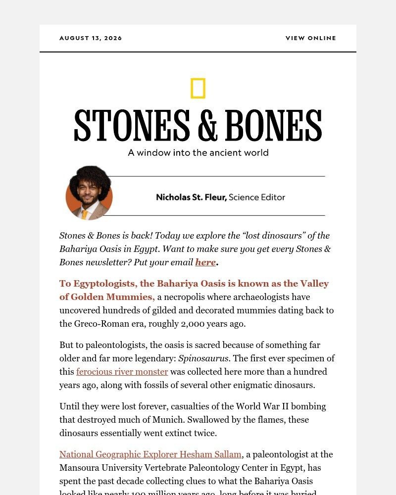 Screenshot of email with subject /media/emails/stones-bones-the-dinosaurs-that-went-extinct-twice-23c9d9-cropped-f7f92ab1.jpg