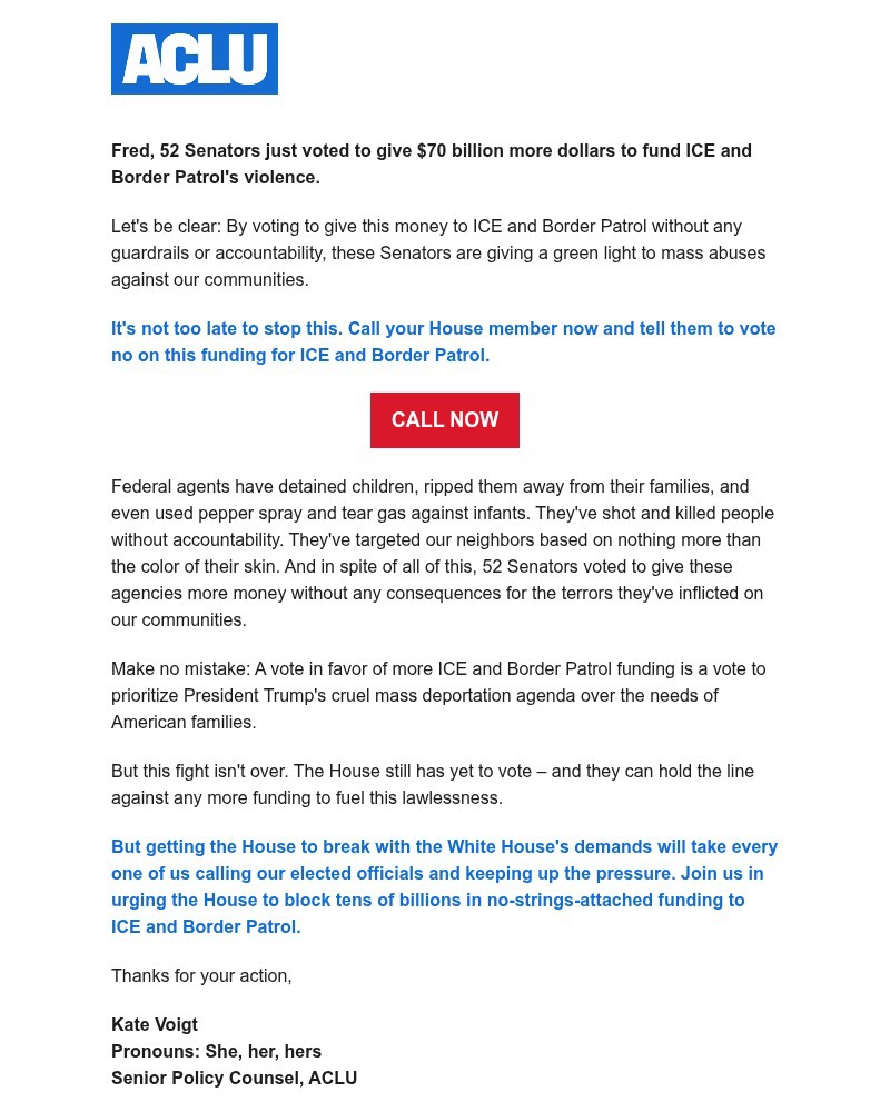 Screenshot of email with subject /media/emails/stop-this-ice-funding-bill-from-reaching-president-trumps-desk-a968b5-cropped-3f133d9d.jpg
