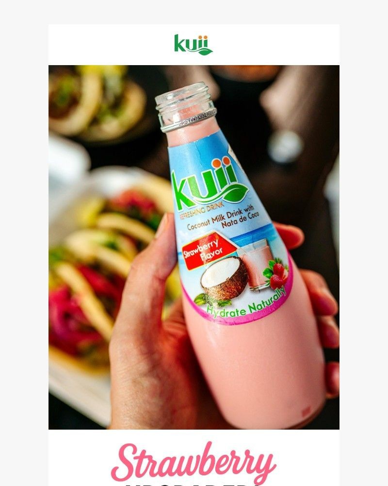 Screenshot of email sent to a Kuii Newsletter subscriber