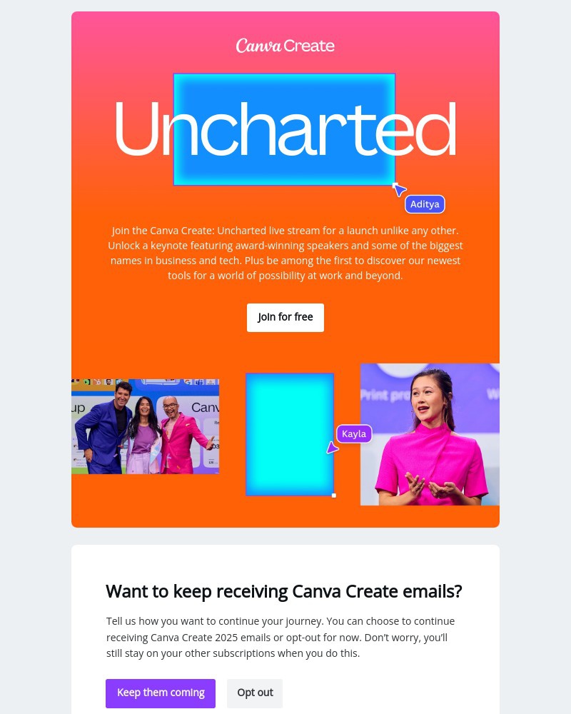 Screenshot of email with subject /media/emails/stream-canva-create-uncharted-for-free-d81569-cropped-5e7e96a9.jpg