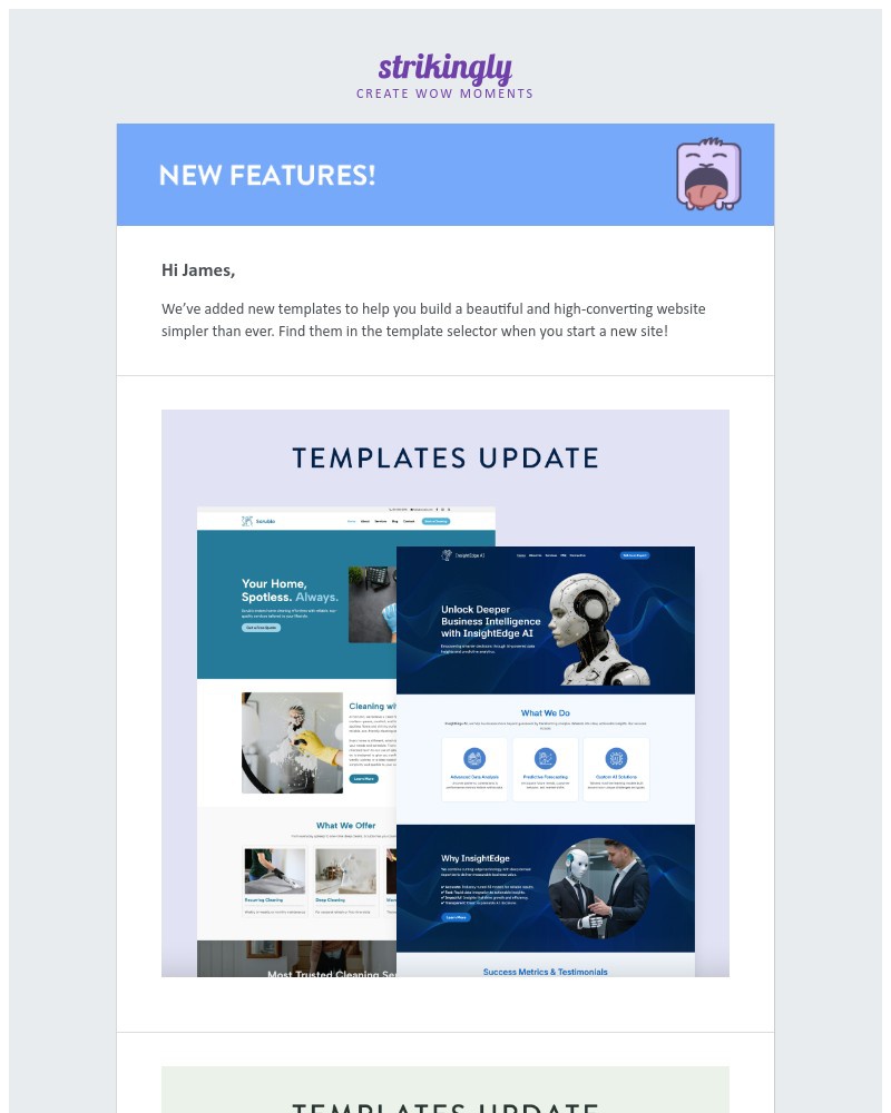 Screenshot of email with subject /media/emails/strikingly-monthly-templates-update-df508c-cropped-827622fc.jpg
