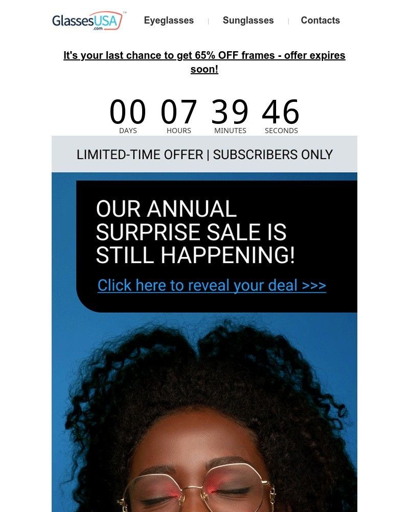 Screenshot of email with subject /media/emails/subscribers-only-surprise-sale-hurry-this-deal-expires-soon-6c0cb3-cropped-29f1d27e.jpg