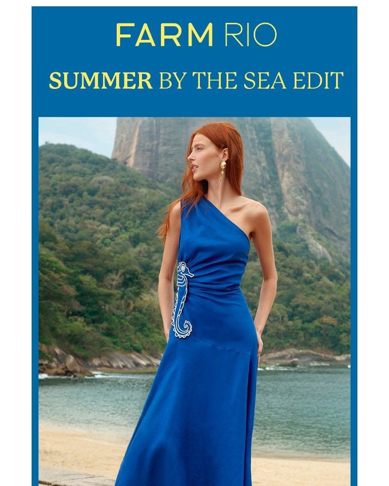 Screenshot of email sent to a Farm Rio Newsletter subscriber