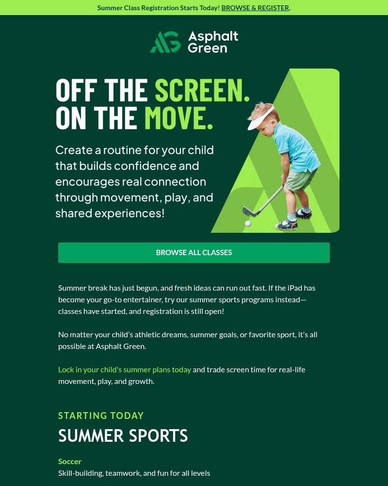 Screenshot of email with subject /media/emails/summer-classes-start-today-ce2eb3-cropped-f1f2783c.jpg