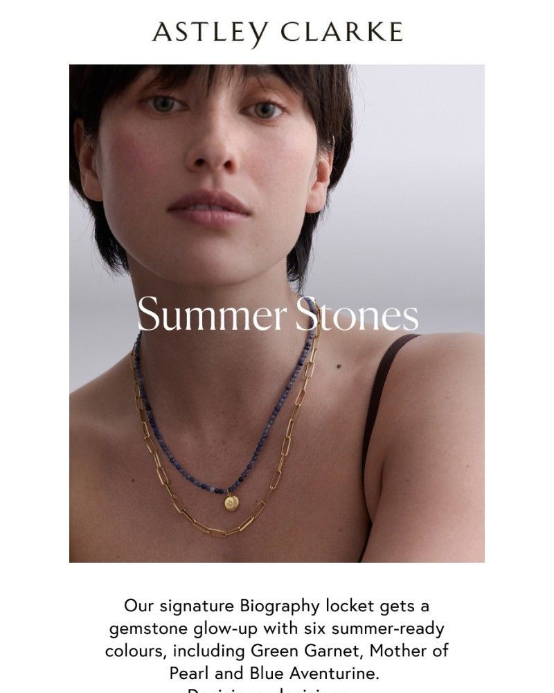Screenshot of email sent to a Astley Clarke Newsletter subscriber