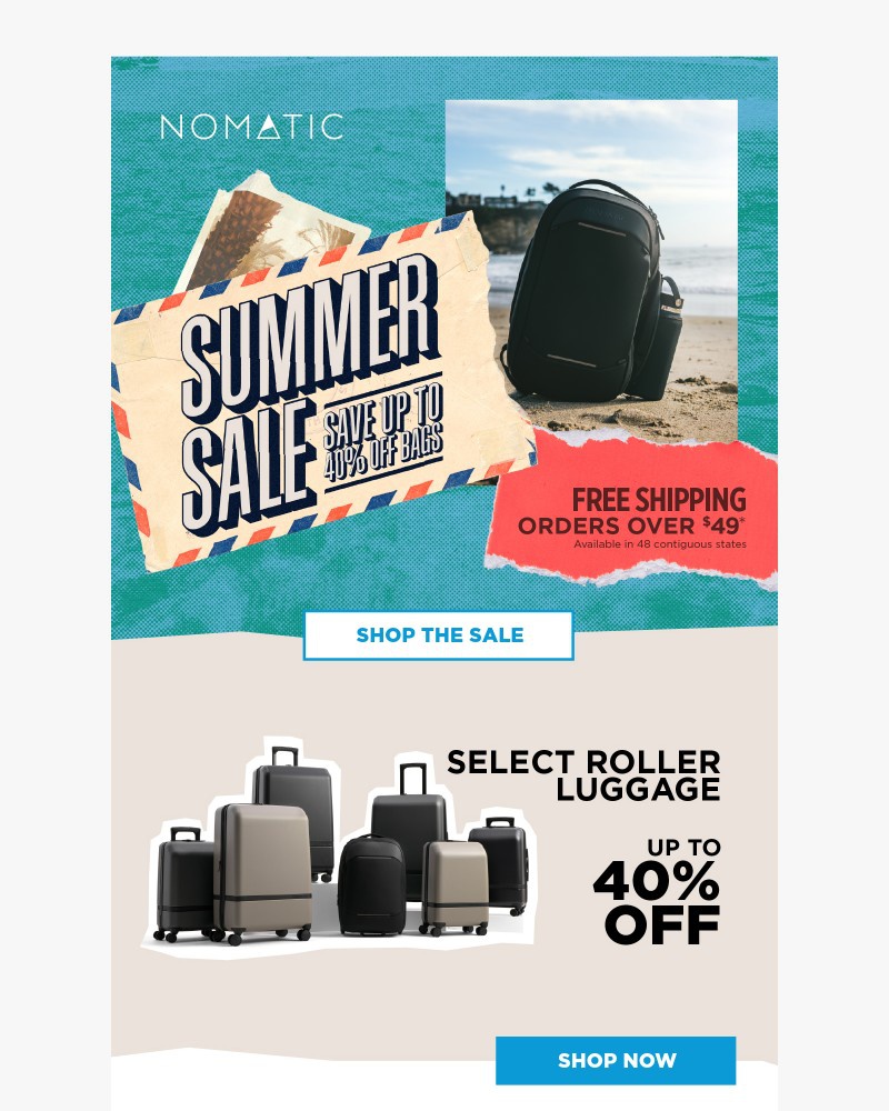 Screenshot of email with subject /media/emails/summer-sale-starts-now-up-to-40-off-bags-d8141b-cropped-87f1008d.jpg