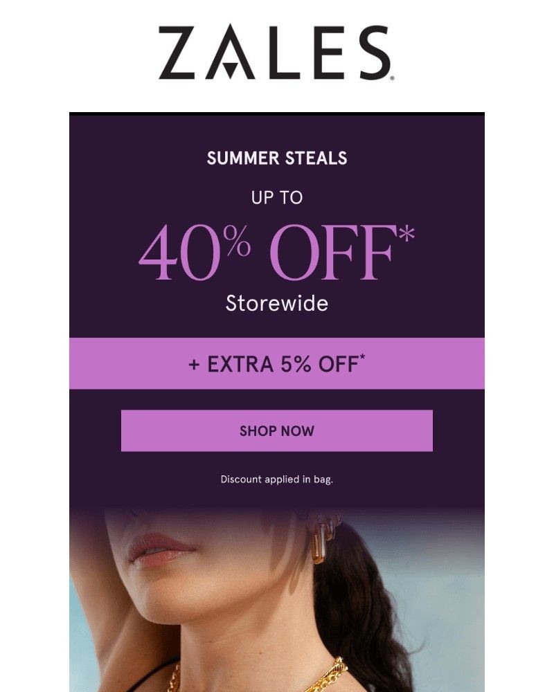 Screenshot of email with subject /media/emails/summer-steals-up-to-40-off-storewide-extra-5-off-6befee-cropped-5ce47d6d.jpg