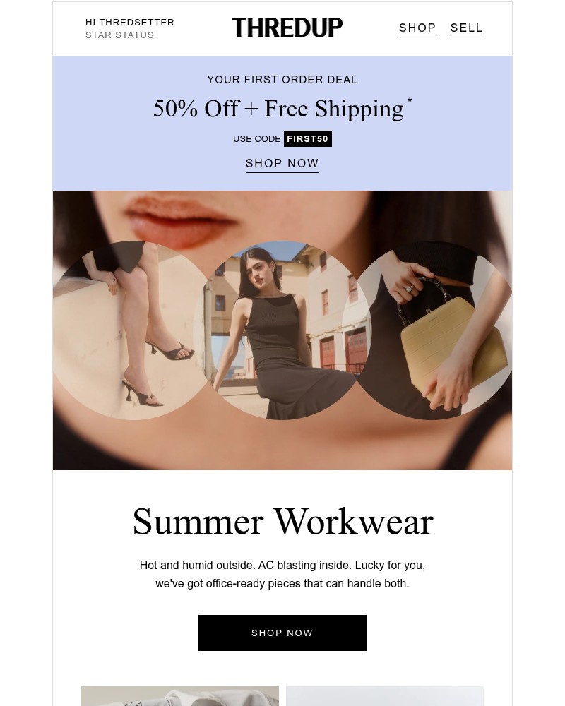 Screenshot of email sent to a Mercari Registered user