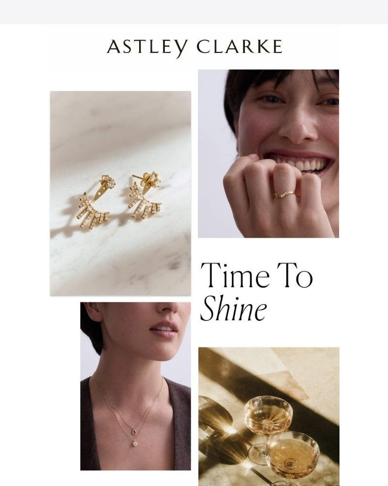 Screenshot of email sent to a Astley Clarke Newsletter subscriber