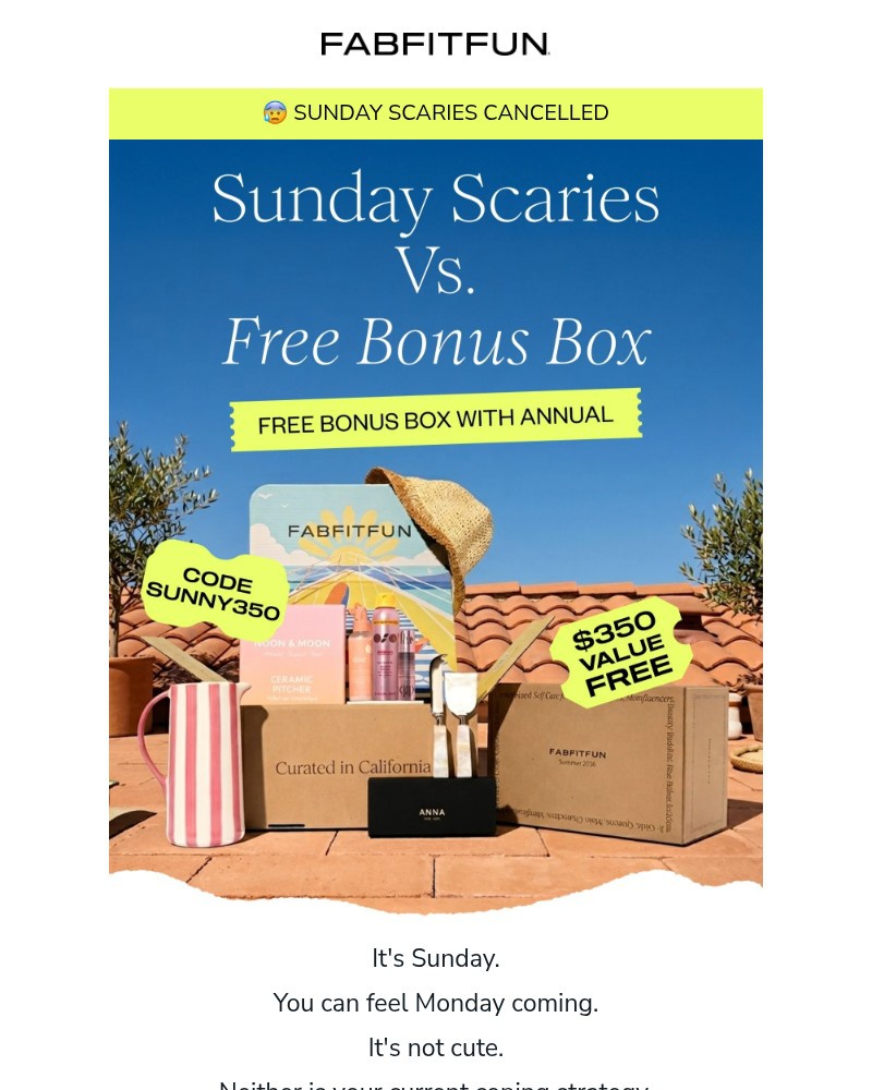 Screenshot of email with subject /media/emails/sunday-scaries-we-have-the-cure-76a2d9-cropped-1d2ff45e.jpg