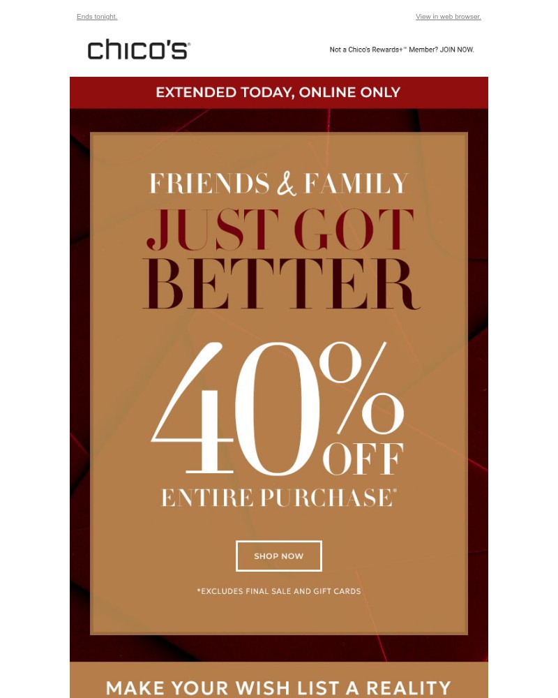 Screenshot of email with subject /media/emails/surprise-extended-online-40-off-f2f588-cropped-6b551560.jpg