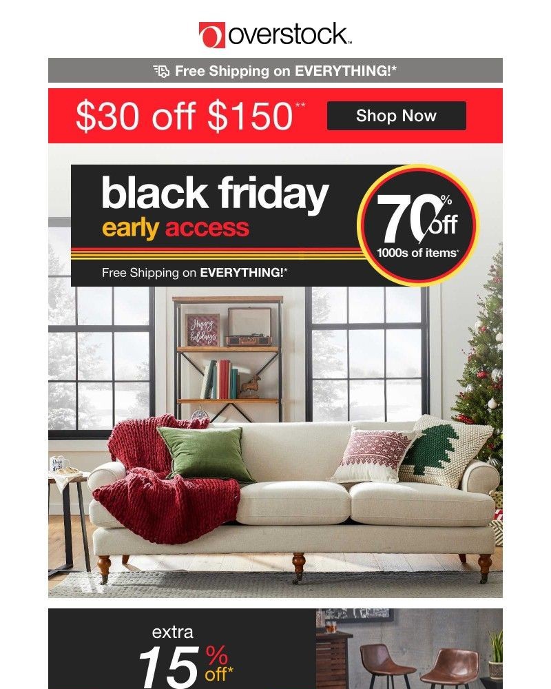 Screenshot of email with subject /media/emails/surviving-the-holidays-101-1-30-off-150-coupon-2-sitewide-savings-3-free-shipping_KD0R8lB.jpg