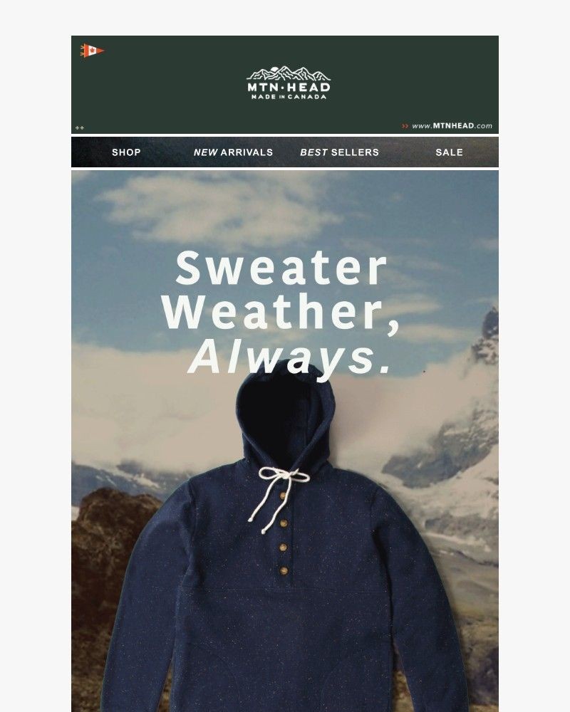 Screenshot of email sent to a Muttonhead Newsletter subscriber