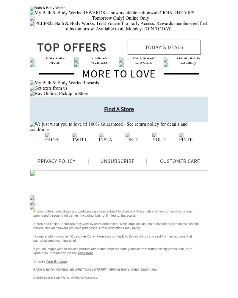 Screenshot of email with subject /media/emails/sweet-news-our-peeps-collab-is-coming-tomorrow-1167b9-cropped-e0860c81.jpg