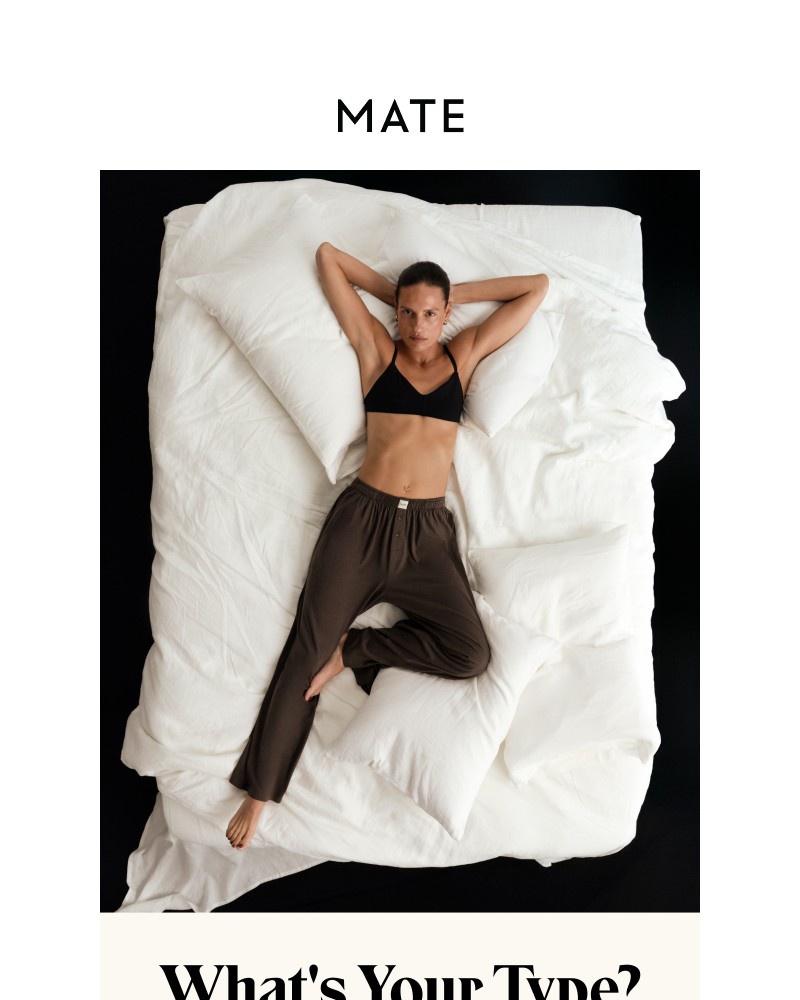 Screenshot of email sent to a MATE the Label Newsletter subscriber