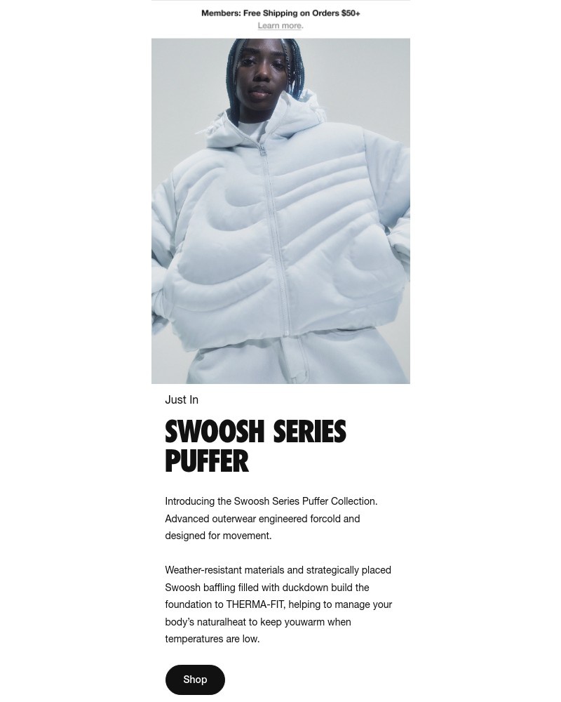 Screenshot of email with subject /media/emails/swoosh-series-puffer-collection-538a70-cropped-cc1f5958.jpg