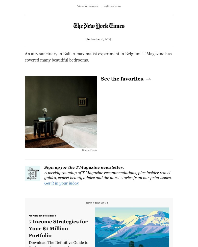 Screenshot of email with subject /media/emails/t-magazines-favorite-bedrooms-9a3bd2-cropped-2259f51f.jpg
