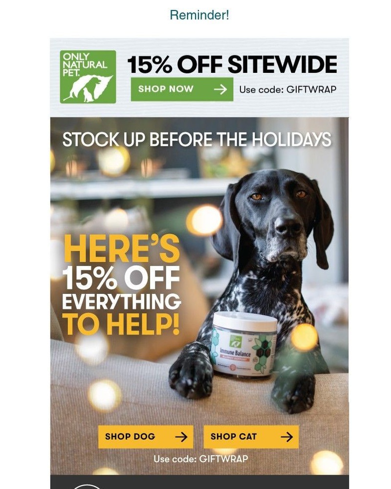 Screenshot of email with subject /media/emails/tackle-your-pets-wishlist-with-15-off-sitewide-901032-cropped-8c3b9c90.jpg