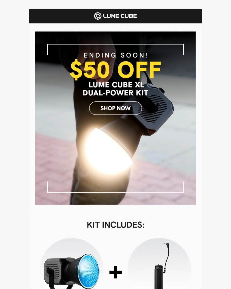 Screenshot of email with subject /media/emails/take-50-off-the-lume-cube-xl-lighting-kit-a243c7-cropped-55a4f71b.jpg