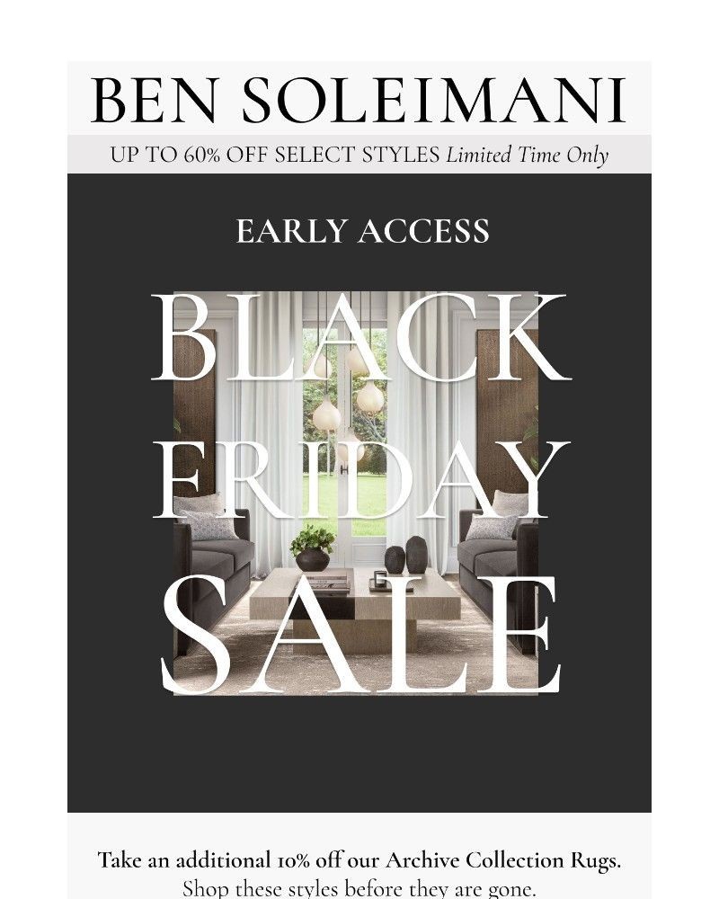 Screenshot of email with subject /media/emails/take-an-additional-10-off-archive-sale-rugs-5e6dff-cropped-b63f4172.jpg