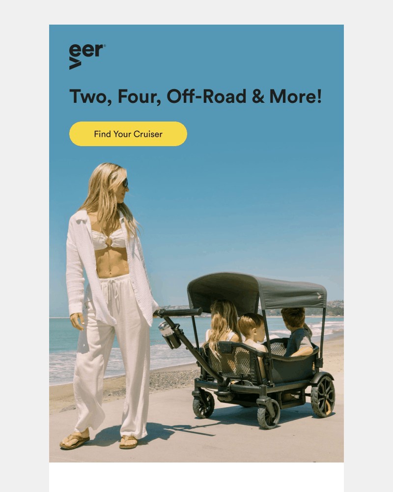 Screenshot of email sent to a Veer Newsletter subscriber