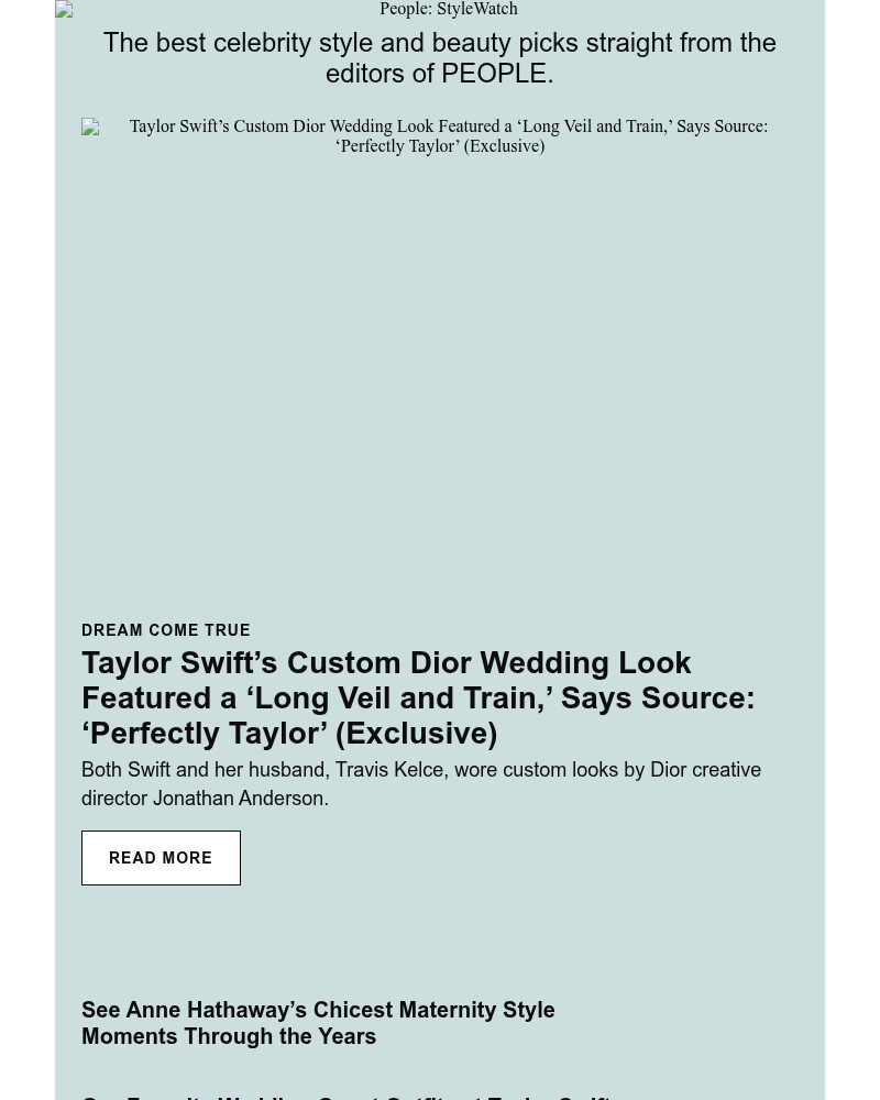 Screenshot of email with subject /media/emails/taylor-swifts-custom-dior-wedding-look-featured-a-long-veil-and-train-says-source_d2mKRDh.jpg