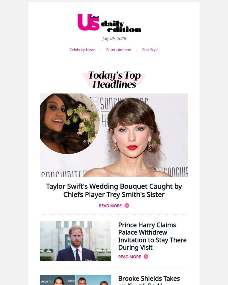 Screenshot of email with subject /media/emails/taylor-swifts-wedding-bouquet-caught-by-chiefs-player-trey-smiths-sister-3a93b1-c_8gTAwit.jpg