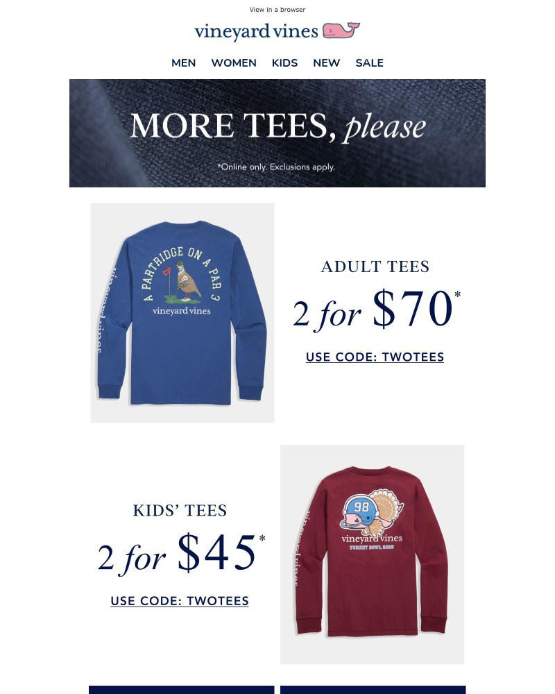 Screenshot of email with subject /media/emails/tee-stock-up-2-for-70-adults-2-for-45-kids-0698c0-cropped-635207de.jpg