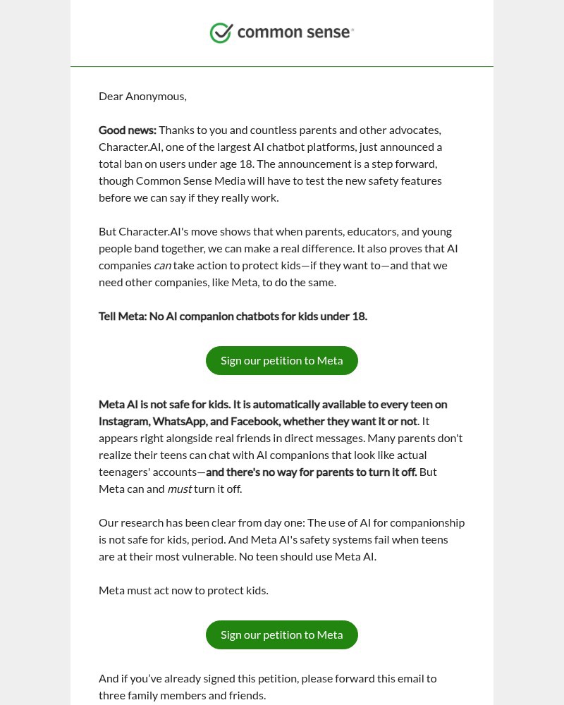 Screenshot of email with subject /media/emails/tell-meta-to-protect-teens-now-bb3862-cropped-b24499b7.jpg