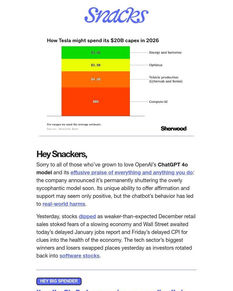 Screenshot of email sent to a Robinhood Registered user