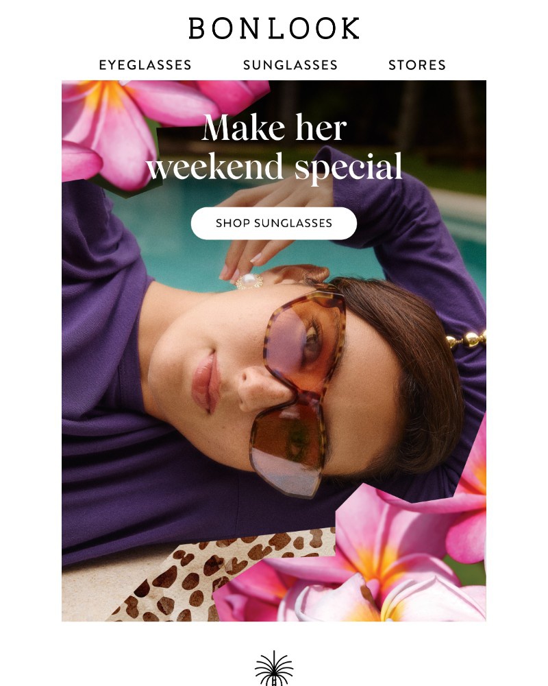 Screenshot of email sent to a Bonlook Newsletter subscriber