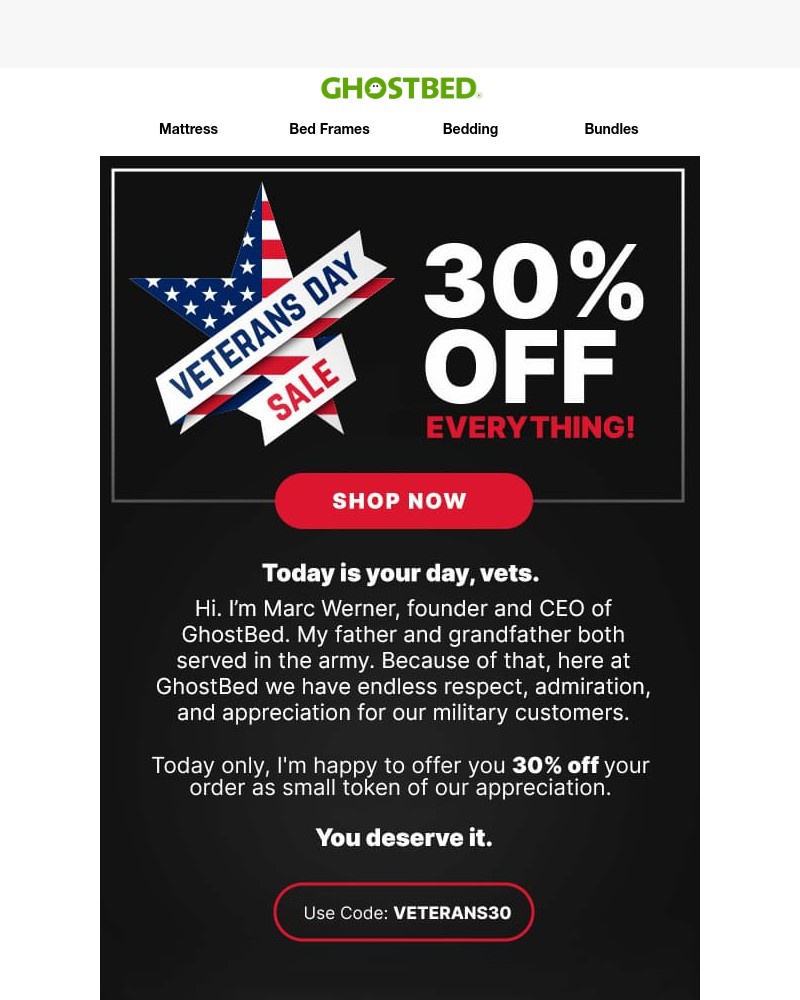 Screenshot of email with subject /media/emails/thank-you-vets-30-off-7dfb86-cropped-3826a0a6.jpg