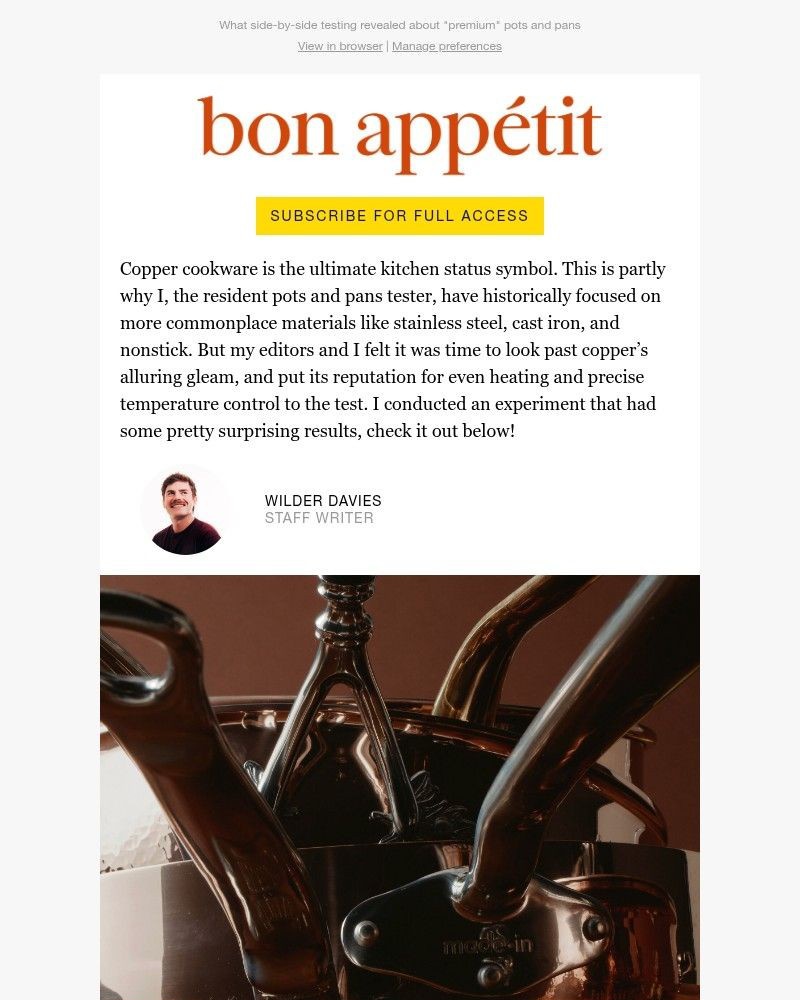 Screenshot of email with subject /media/emails/that-copper-pan-might-be-lying-to-you-85a8d5-cropped-ff14b5af.jpg