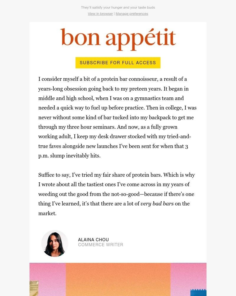 Screenshot of email with subject /media/emails/the-13-best-protein-bars-tested-and-reviewed-8321a3-cropped-77981392.jpg