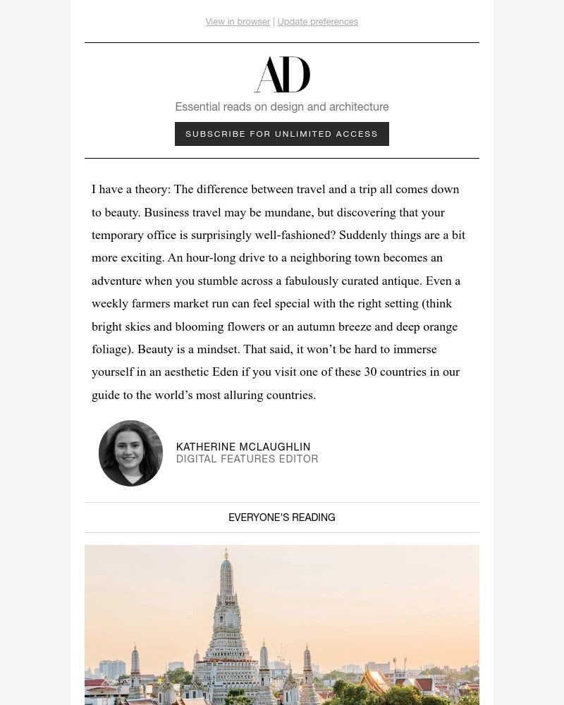 Screenshot of email with subject /media/emails/the-30-most-beautiful-countries-in-the-world-are-a-design-lovers-dream-f9f572-cro_zJfAKA2.jpg