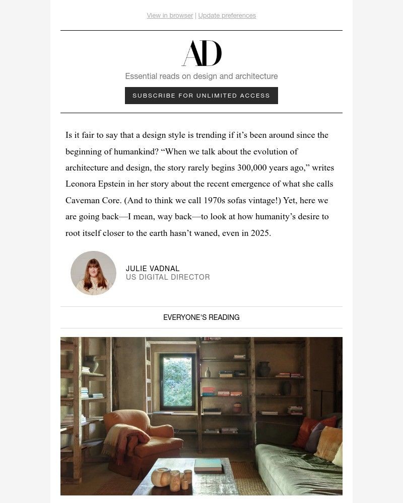 Screenshot of email with subject /media/emails/the-300000-year-old-design-style-thats-trending-0fd852-cropped-02419d5d.jpg