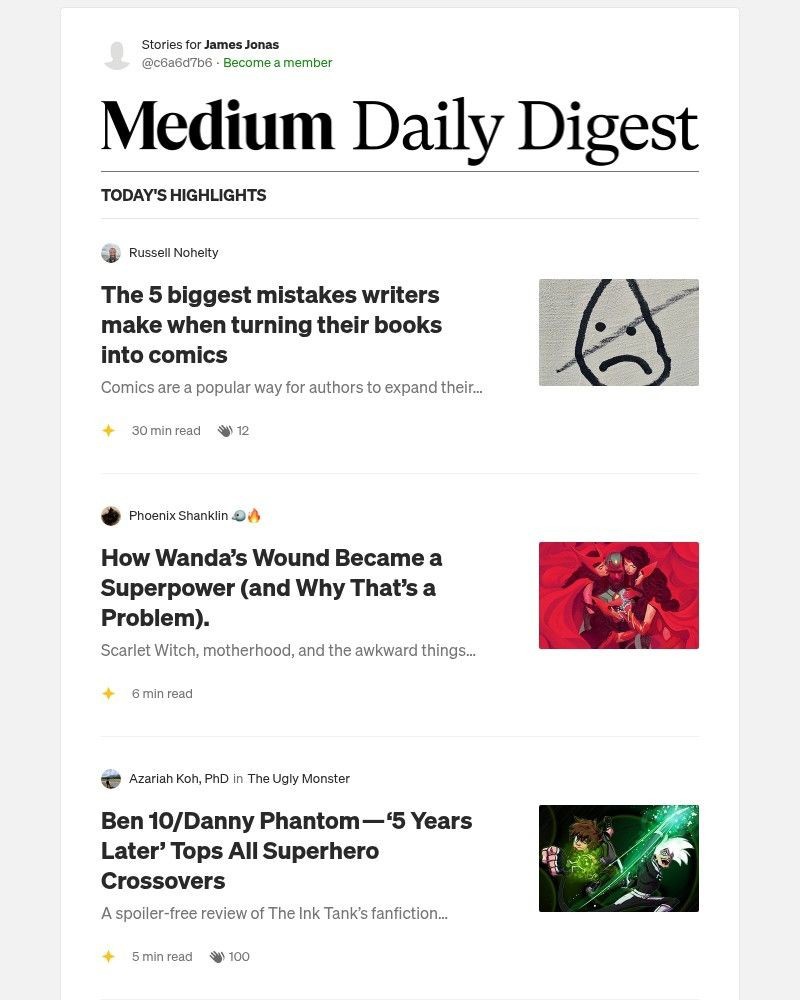 Screenshot of email with subject /media/emails/the-5-biggest-mistakes-writers-make-when-turning-their-books-into-comics-russell-_5c2x8kU.jpg