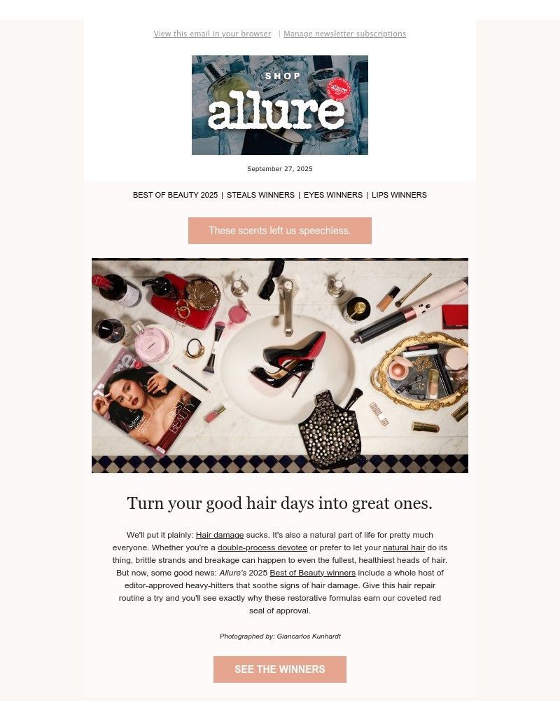 Screenshot of email with subject /media/emails/the-best-hair-repair-products-we-tried-in-2025-9bc60b-cropped-789f2b9d.jpg