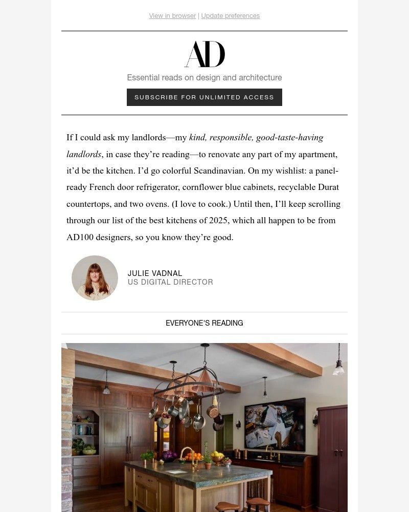 Screenshot of email with subject /media/emails/the-best-kitchens-of-2025-40bb7f-cropped-d3425e07.jpg